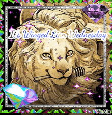 Winged Lion Wednesday GIF
