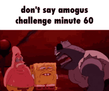 challenge amogus