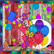Friendly Colorful GIF - Friendly Colorful Clown GIFs