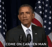 Come On Carmen Man GIF - Come On Carmen Man Obama GIFs