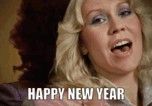Abba Happy New Year GIF - Abba Happy New Year Agnetha Faltskog GIFs
