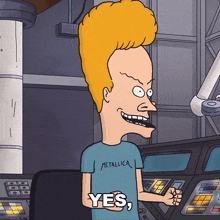 Yes A Thousand Times Yes Beavis GIF - Yes A Thousand Times Yes Beavis Beavis And Butt-head Do The Universe GIFs