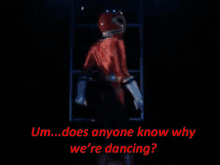 Power Rangers Red Ranger GIF - Power Rangers Red Ranger Um Does Anyone Know Why Were Dancing GIFs