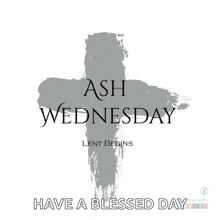 Ash Wednesday Lent Begins GIF