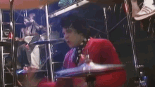 Playing The Drums Clem Burke GIF