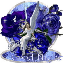 good night rose angel wings flower