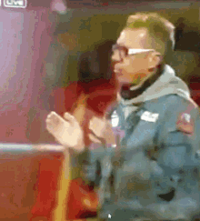 Clapping Soccer GIF - Clapping Soccer Peter Stöger GIFs