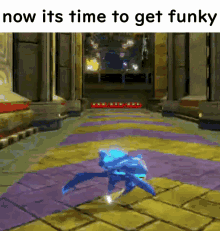 sonic colors fish glitch now its time to get funky