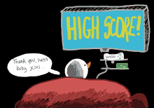Vidjah Gams GIF - Video Games Penguin High Score GIFs