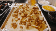 Nachos Mixing GIF - Nachos Mixing Tortilla Chips GIFs