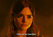 Doctor Who Clara Oswald GIF - Doctor Who Clara Oswald Time Can Be Rewritten GIFs