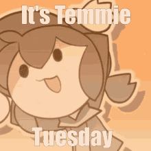 Temmie Spin GIF - Temmie Spin Tuesday GIFs