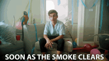 Soon As The Smoke Clears When Things Are Calm GIF - Soon As The Smoke Clears When Things Are Calm When Things Cool Off GIFs