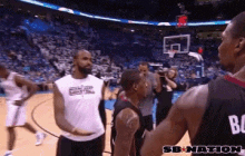 The Double Miss Disaster GIF - Bosh Highfive Miss GIFs