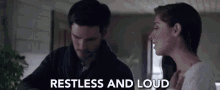 Restless And Loud Couple GIF - Restless And Loud Couple Singing GIFs