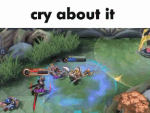 Cry About It Mobile Legends GIF - Cry About It Mobile Legends Hylos GIFs