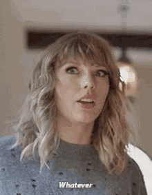 Taylor Swift Whatever GIF - Taylor Swift Whatever GIFs