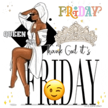 Friday Queen GIF