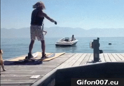 Water Skiing GIF - Water Skiing Fail Ouch - Discover & Share GIFs
