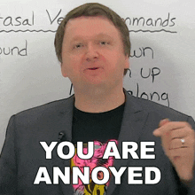 You Are Annoyed Alex GIF - You Are Annoyed Alex Engvid GIFs