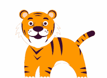 tiger giphy funny cute loop