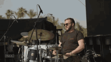 Drumming Travis Denning GIF - Drumming Travis Denning Stagecoach GIFs