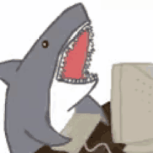 Rage Shark GIF