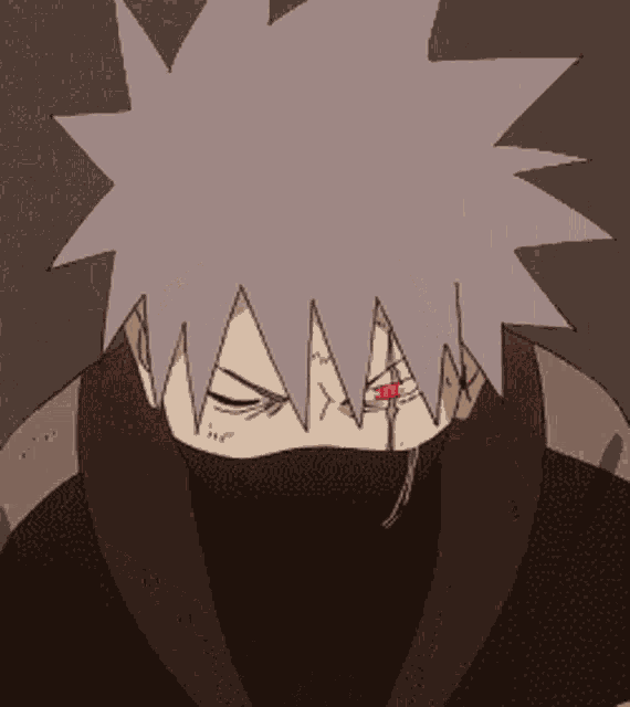 Kakashi (Mangekyou Sharingan) - Desenho de bruno_pci - Gartic