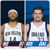New Orleans Pelicans (81) Vs. Dallas Mavericks (105) Third-fourth Period Break GIF - Nba Basketball Nba 2021 GIFs