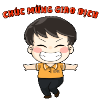 Chúc Mừng Giao Dịch Vnkchucmunggiaodich Sticker - Chúc Mừng Giao Dịch Vnkchucmunggiaodich Happy Stickers