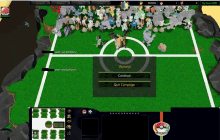 a screenshot of a game that says victory and continue