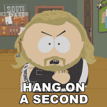 Hang On A Second Eric Cartman GIF - Hang On A Second Eric Cartman South Park GIFs
