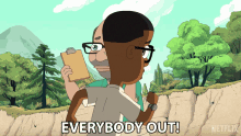 Everybody Out Big Mouth GIF - Everybody Out Big Mouth Leave GIFs