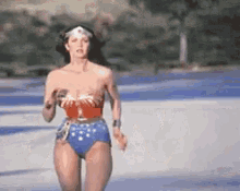 Wonder Woman Bouncy GIF