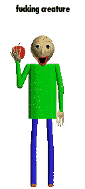 Baldi Baldis Basics Sticker - Baldi Baldis Basics Creature - Discover &  Share GIFs