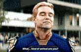 Homelander Homelander Gen V GIF - Homelander Homelander Gen V What Kind Of Animal Are You GIFs