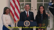 Obama You Think Its Funny Too GIF - Obama You Think Its Funny Too Joking GIFs