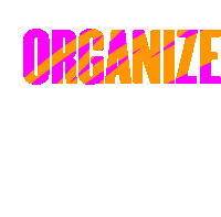 Organize March Sticker - Organize March Protest Stickers