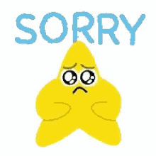 my apology