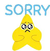 Fundersorry Apology Sticker