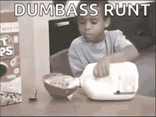Cereal Kid GIF - Cereal Kid Milk GIFs
