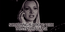 Phoebe Phalange GIF - Phoebe Phalange Leftphalange GIFs