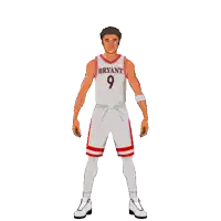 a cartoon of a basketball player wearing a bryant 9 jersey
