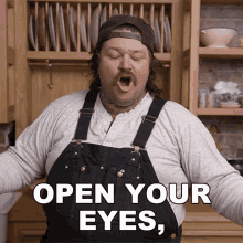 Open Your Eyes Open Your Mind Matty Matheson GIF - Open Your Eyes Open Your Mind Matty Matheson Be Open Minded GIFs