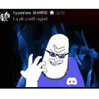 a cartoon of a man with a beard giving a thumbs up