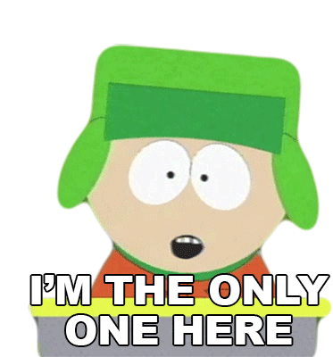 Im The Only One Here Kyle Broflovski Sticker - Im The Only One Here Kyle Broflovski South Park Stickers