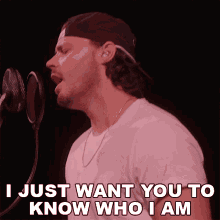 I Just Want You To Know Who I Am Josh Ross GIF - I Just Want You To Know Who I Am Josh Ross Iris Song GIFs