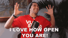 I Love How Open You Are Wil Dasovich Superhuman GIF - I Love How Open You Are Wil Dasovich Superhuman You Are Open GIFs