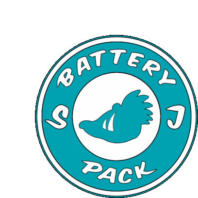 Sj Battery Pack Barracuda Sticker - Sj Battery Pack Barracuda Sj Barracuda Stickers