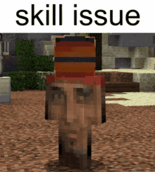 Skill Issue Minecraft GIF - Skill Issue Minecraft Asdif GIFs